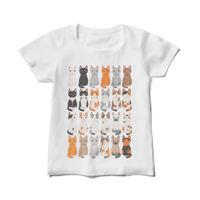 レディースTシャツ - M - 白