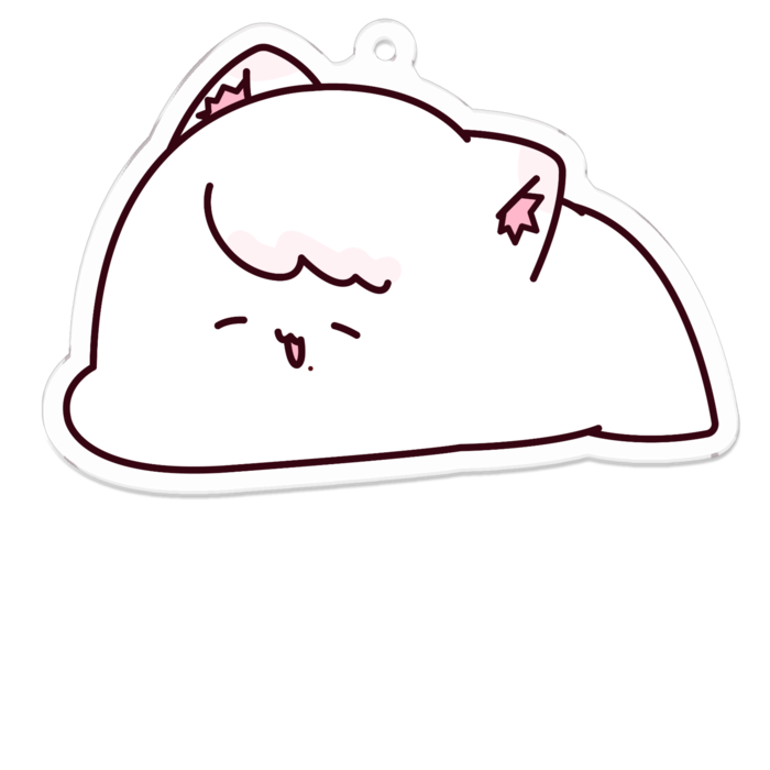 アクリルキーホルダー - 70 x 70 (mm)