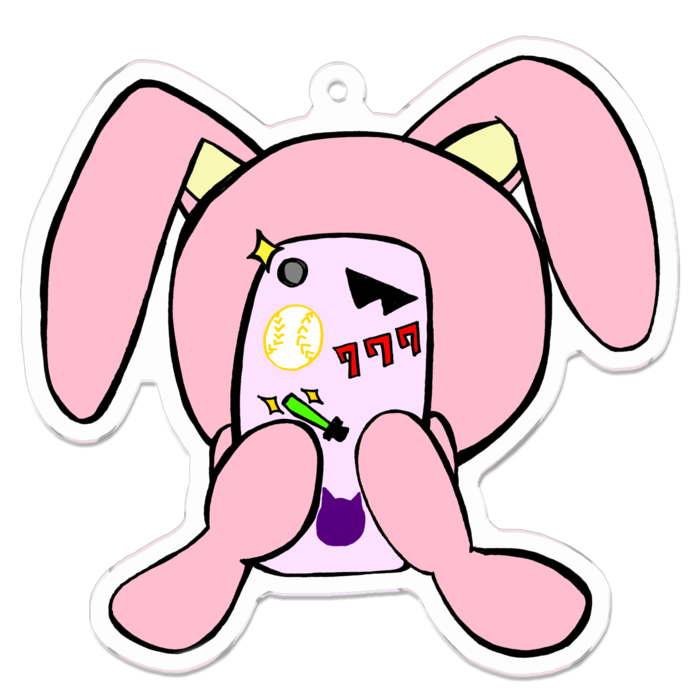 アクリルキーホルダー - 70 x 70 (mm)