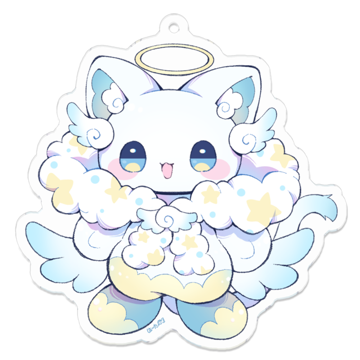アクリルキーホルダー - 70 x 70 (mm)