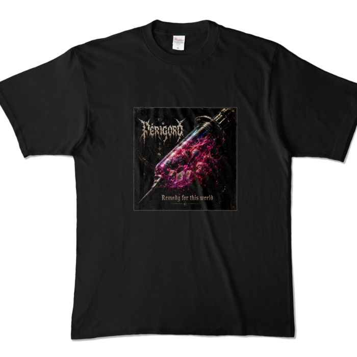 カラーTシャツ - XL - ブラック (濃色)