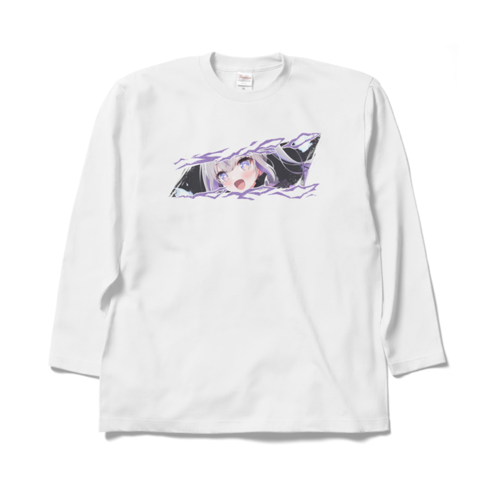 祓うちゃんロングスリーブTシャツ - XL - ホワイト