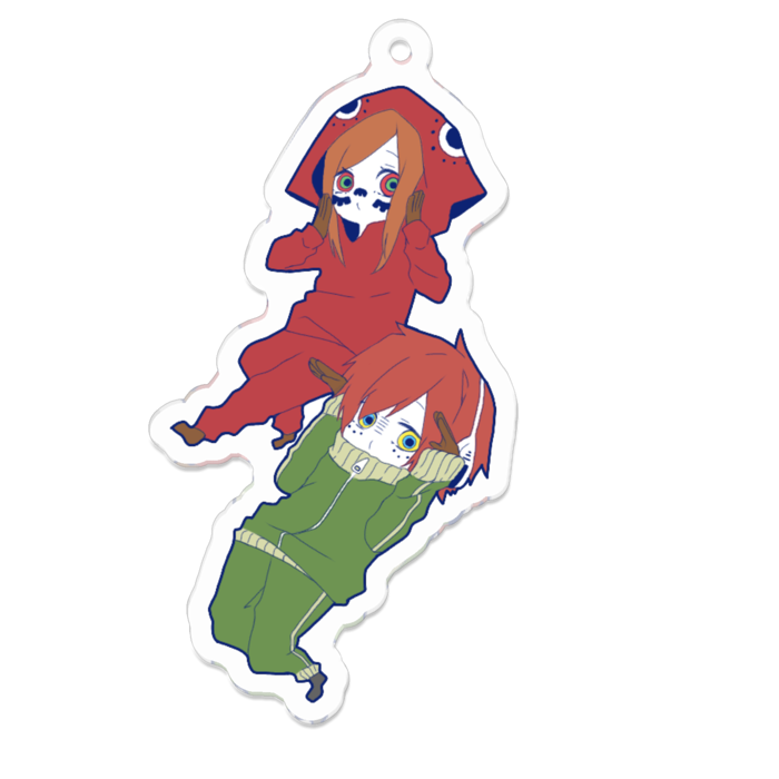 アクリルキーホルダー - 70 x 70 (mm)