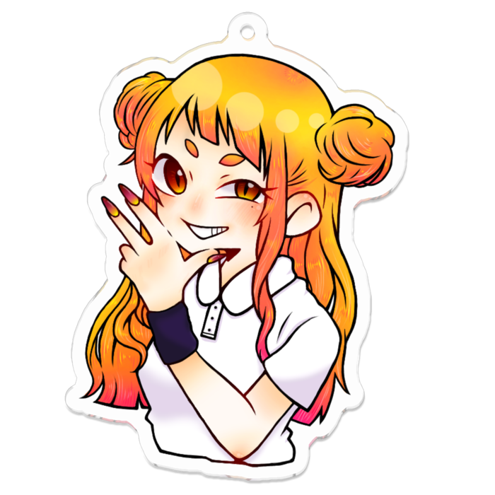 アクリルキーホルダー - 70 x 70 (mm)