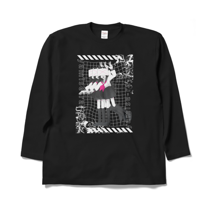 ロングスリーブTシャツ - XL - ブラック