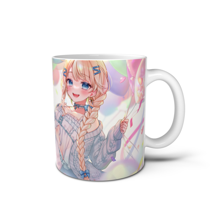 マグカップ - 直径 8 cm / 高さ 9.5 cm