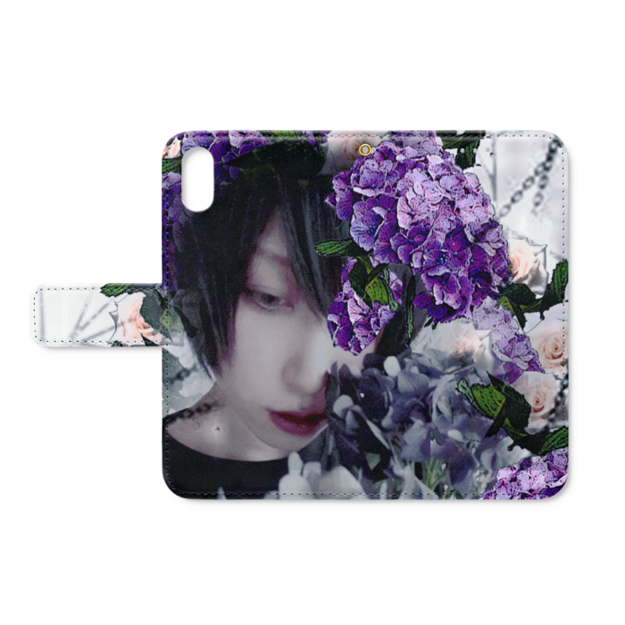 手帳型iPhoneケース - iPhone XS / X - ストラップ穴 あり