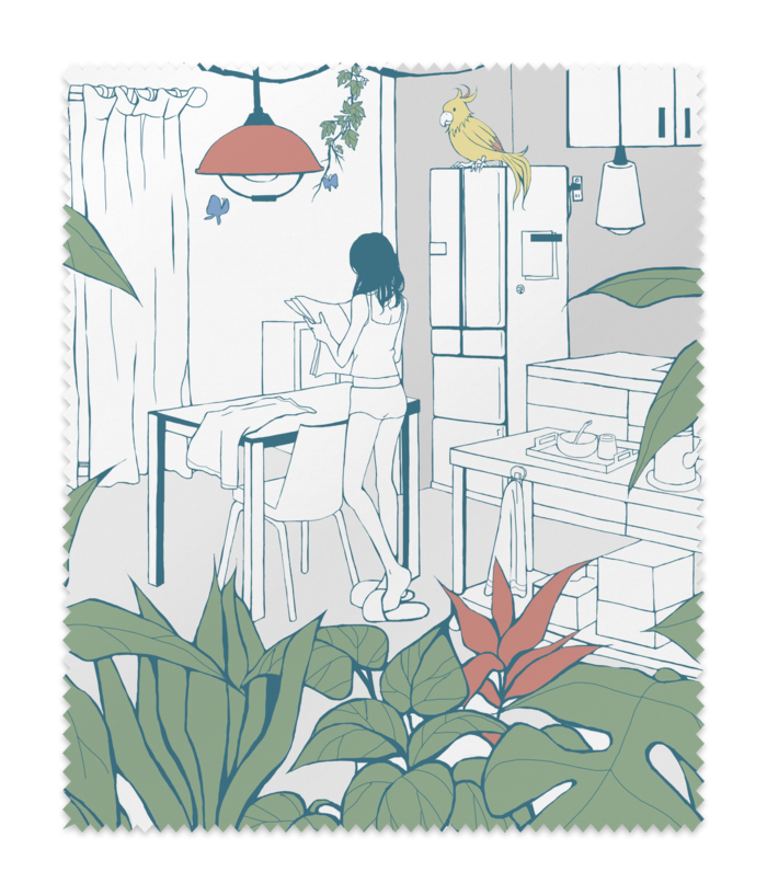 メガネ拭き - マイクロファイバークロス