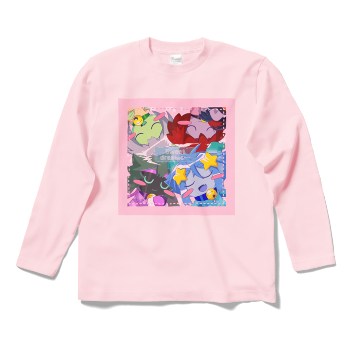sweet dreams ロングスリーブTシャツ - S - ライトピンク