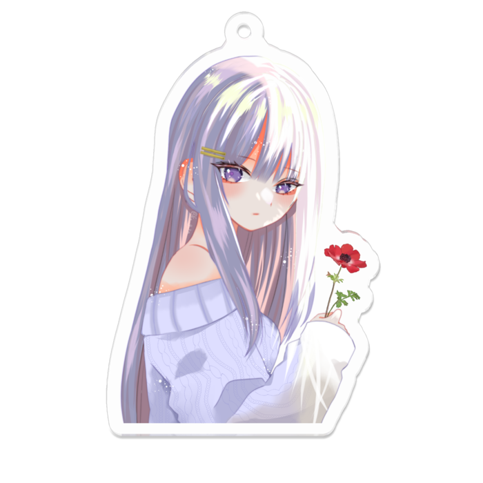 アクリルキーホルダー - 70 x 70 (mm)