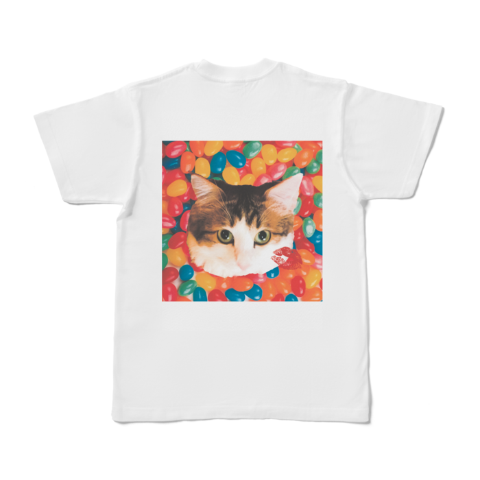 Tシャツ - S - 背面(キャンディー01)