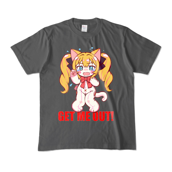 カラーTシャツ - M - チャコール (濃色)