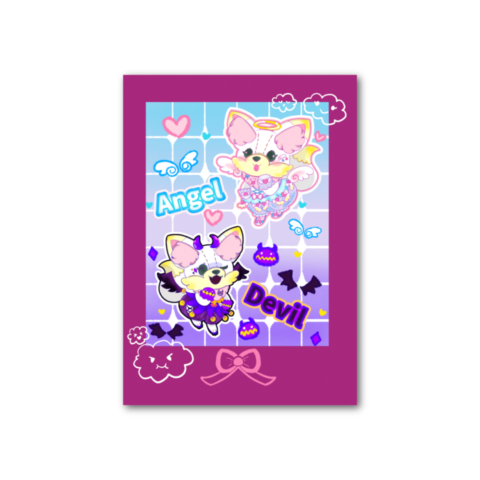 フォト風カード - 縦 - 両面