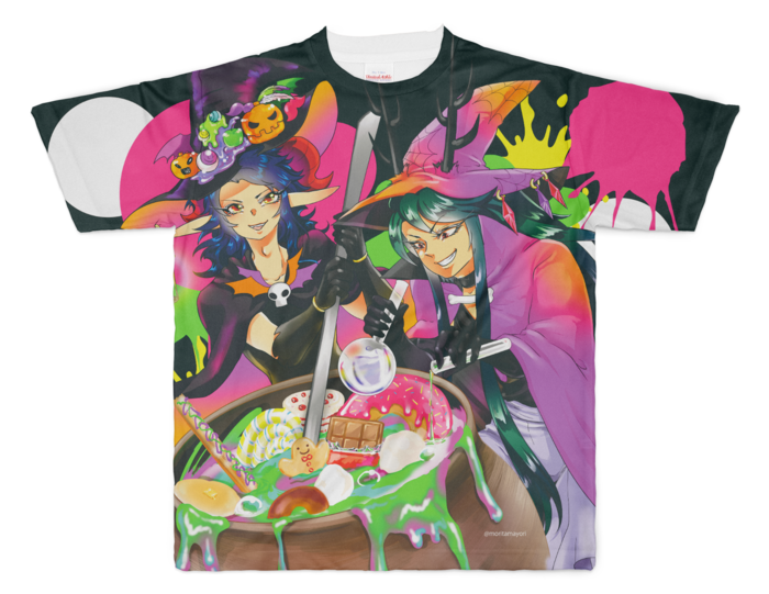 フルグラフィックTシャツ - XL - 正面印刷のみ