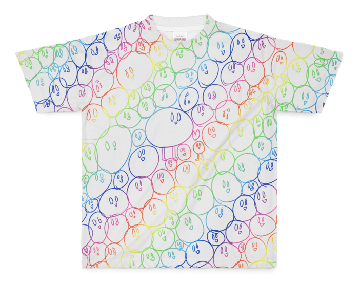 フルグラフィックTシャツ - M - 両面印刷