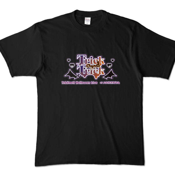 カラーTシャツ - XL - ブラック (濃色)