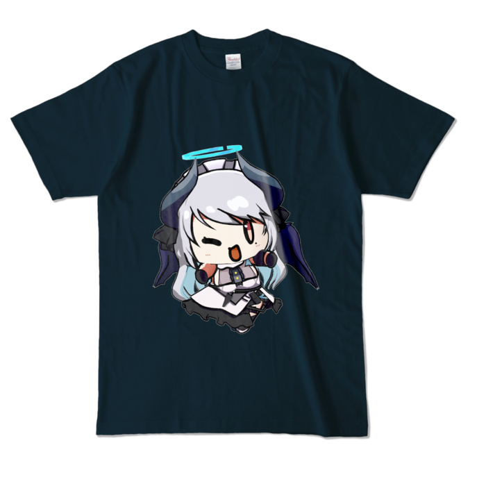 カラーTシャツ - L - ネイビー (濃色)