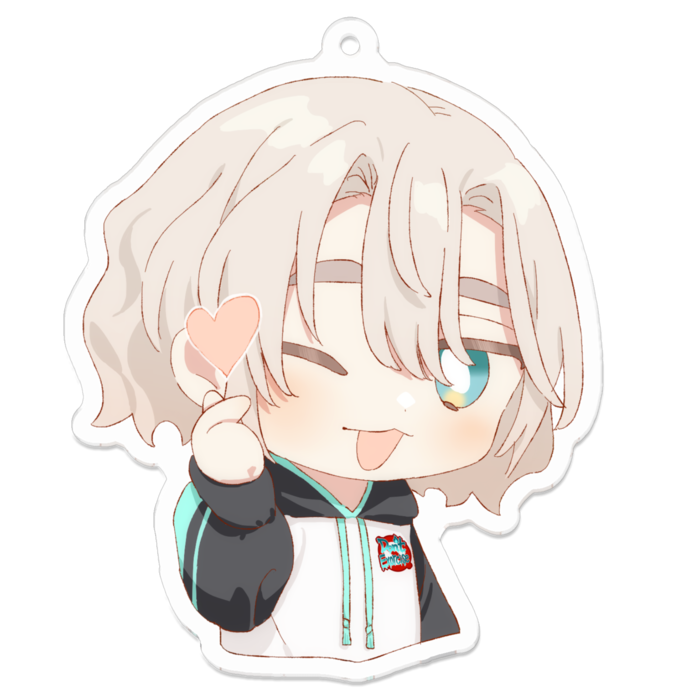 アクリルキーホルダー - 70 x 70 (mm)