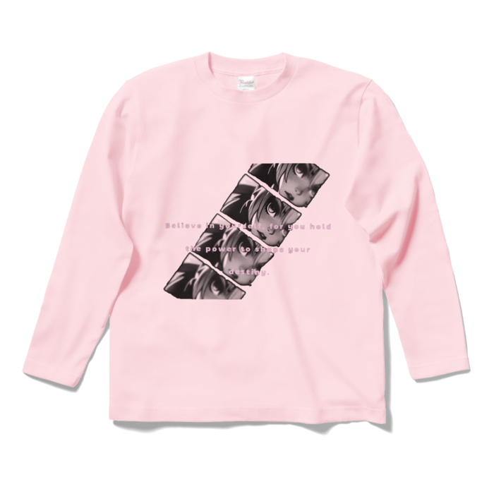 ロングスリーブTシャツ - S - ライトピンク