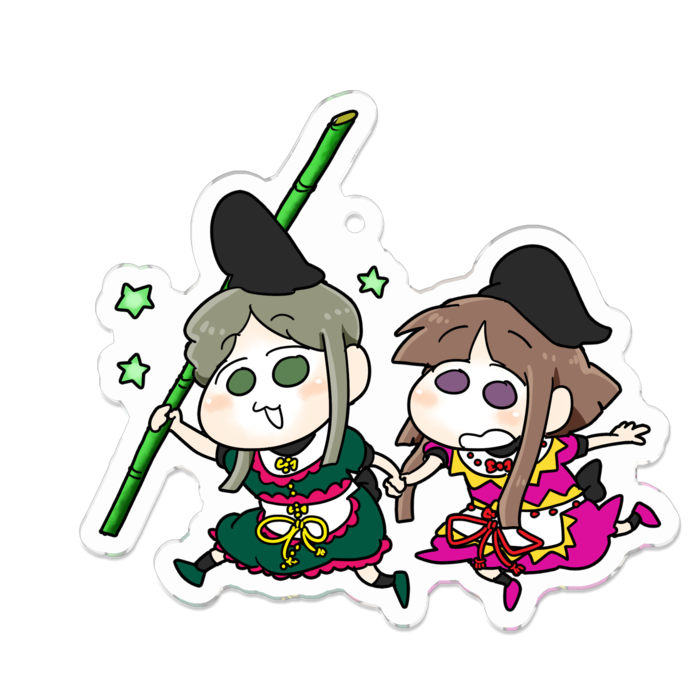 アクリルキーホルダー - 70 x 70 (mm)