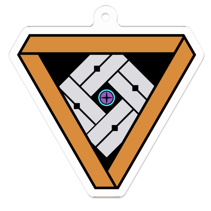 アクリルキーホルダー - 50 x 50 (mm)