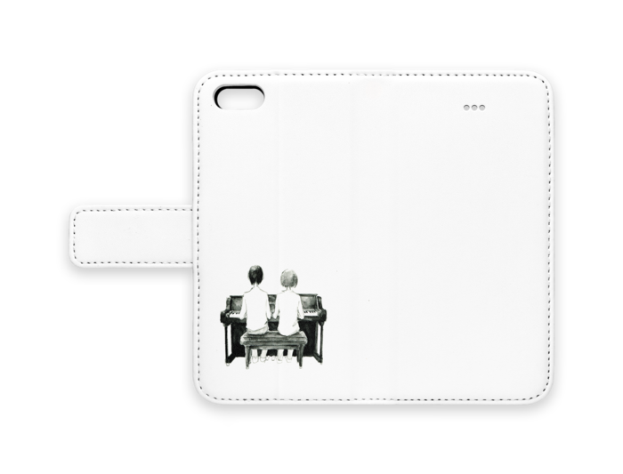 手帳型iPhoneケース - iPhone5 - ストラップ穴 なし