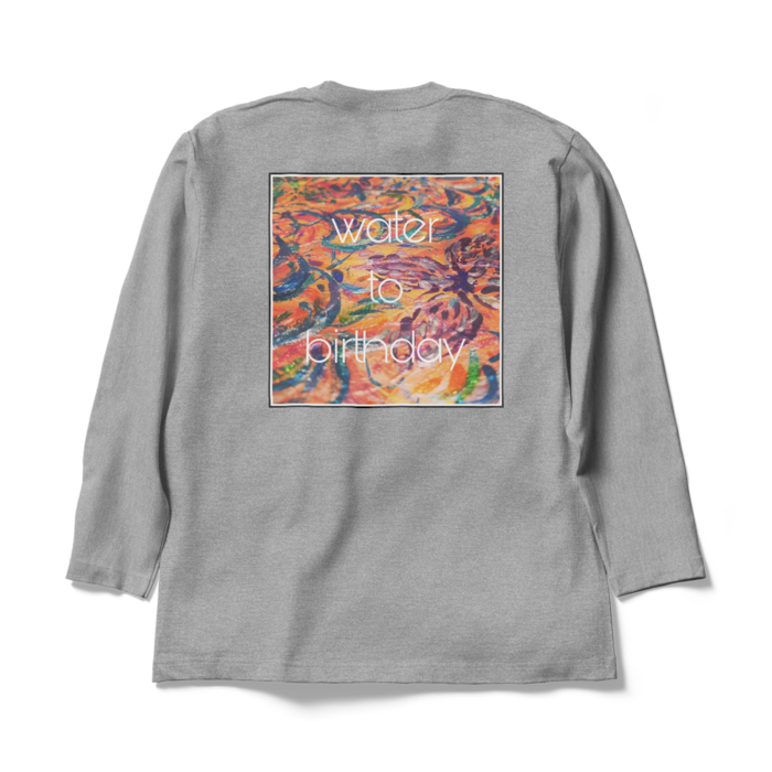 心華-shinka-ロングスリーブTシャツ - XL - 杢グレー