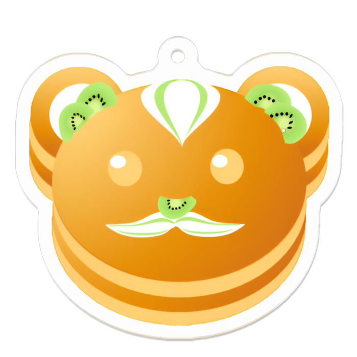 アクリルキーホルダー - 50 x 50 (mm)