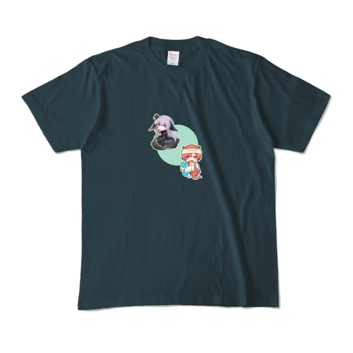 カラーTシャツ - M - デニム (濃色)