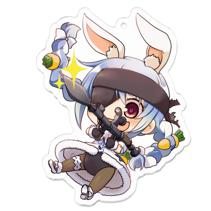 アクリルキーホルダー - 70 x 70 (mm)
