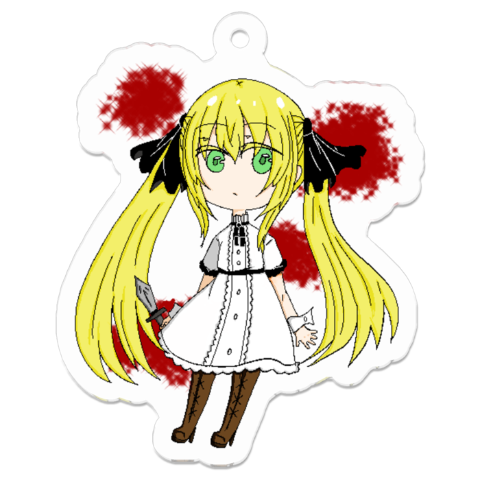 アクリルキーホルダー - 50 x 50 (mm)(1)