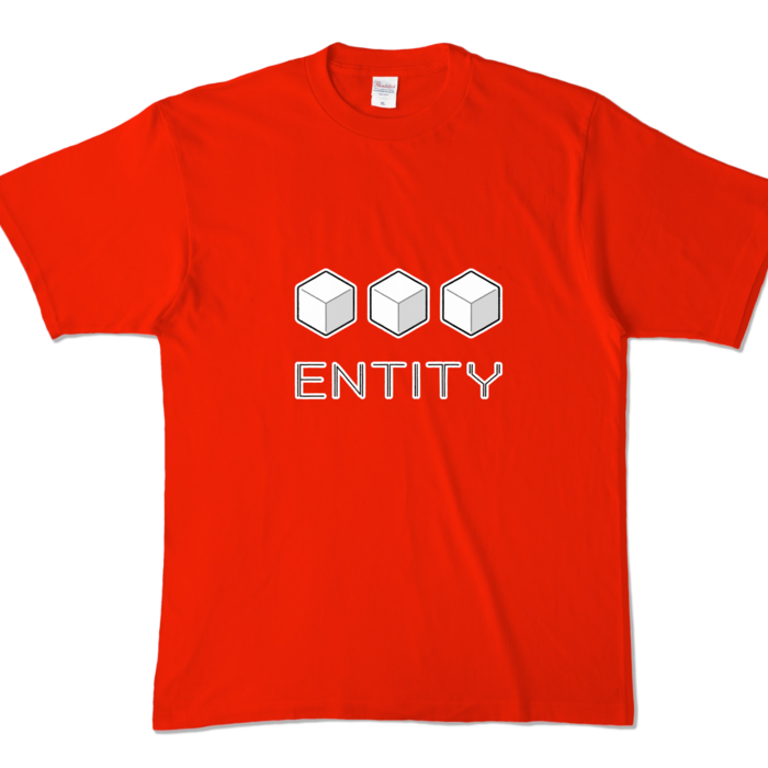 カラーTシャツ - XL - レッド (濃色)