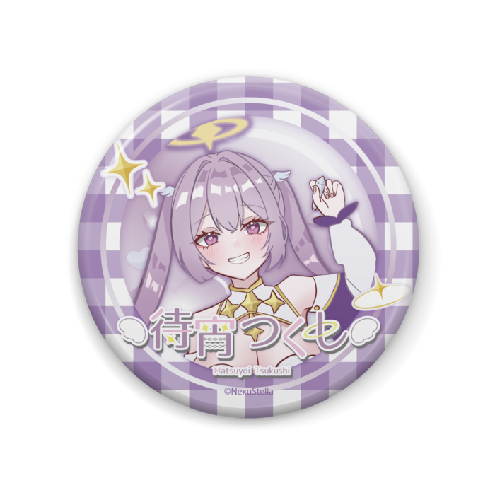 待宵つくし 缶バッジ - 57mm