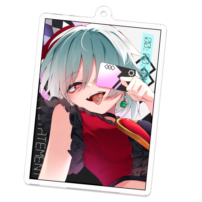 アクリルキーホルダー - 70 x 70 (mm)