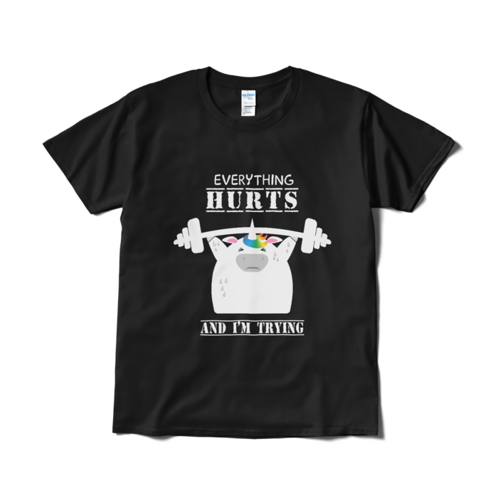 Tシャツ(短納期) - L - ブラック