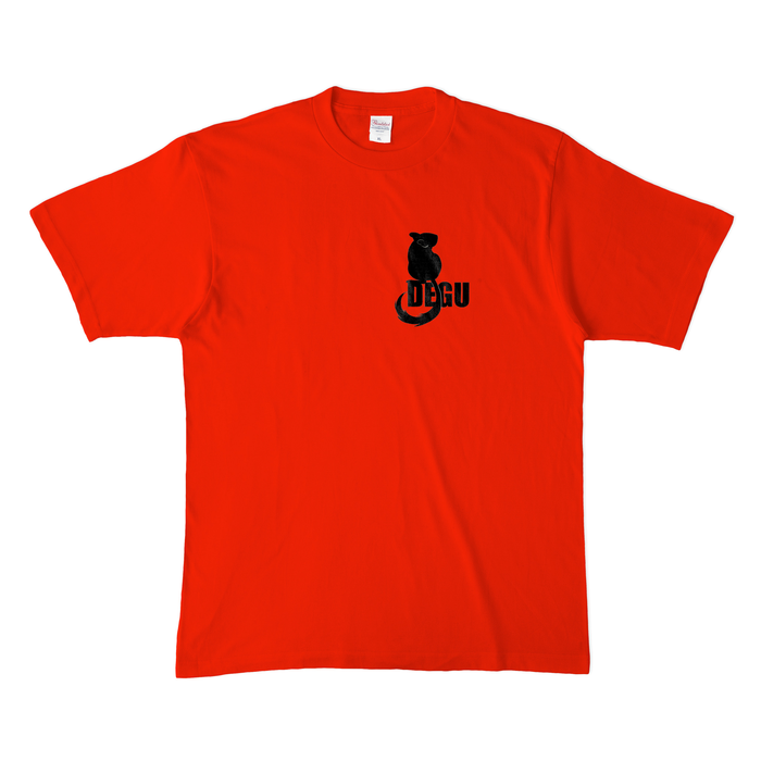 カラーTシャツ(濃色) - XL - レッド