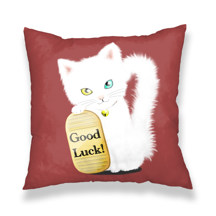 白猫オッドアイver＿006レッド