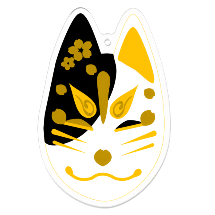 アクリルキーホルダー - 70 x 70 (mm)