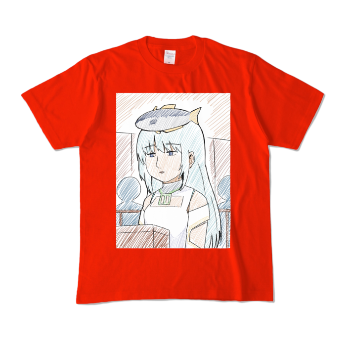 カラーTシャツ - M - レッド (濃色)