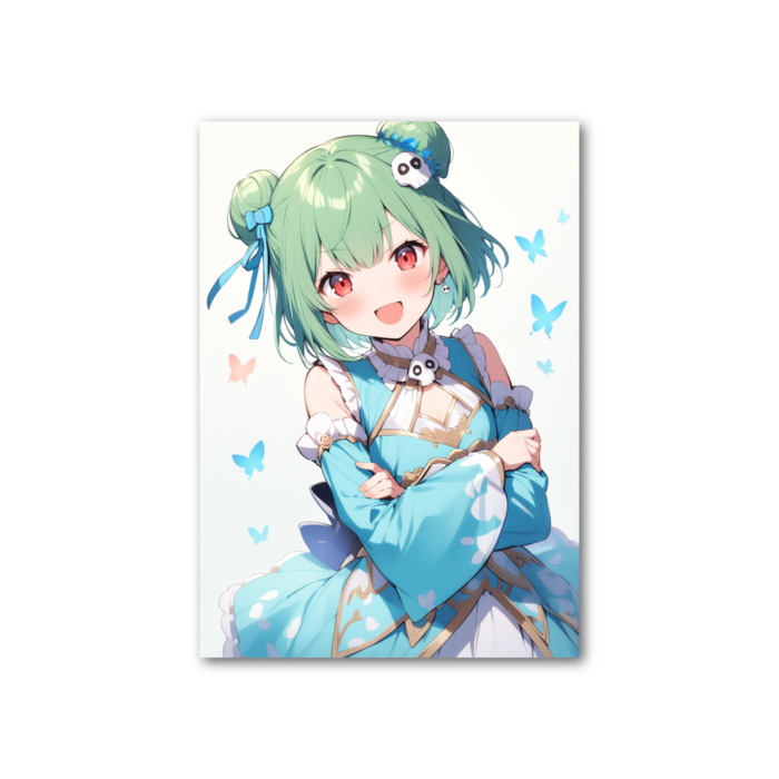 フォト風カード - 縦 - 片面