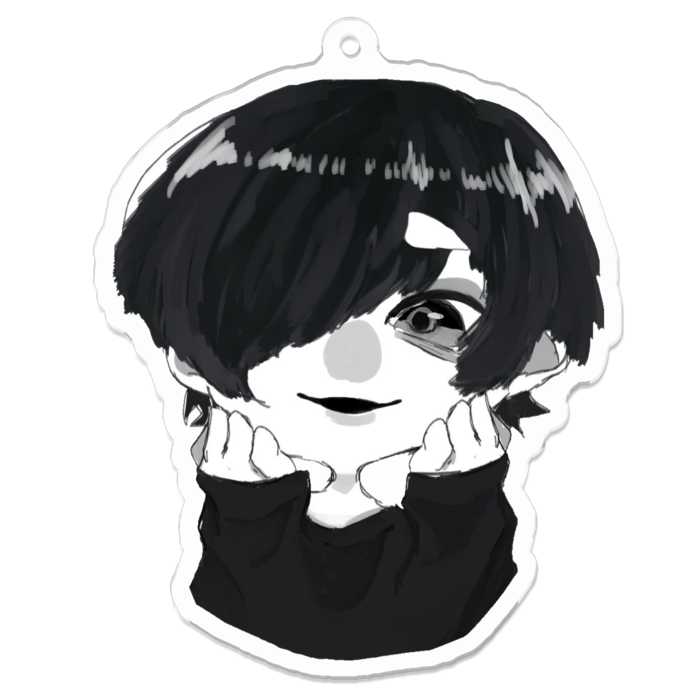 アクリルキーホルダー - 70 x 70 (mm)