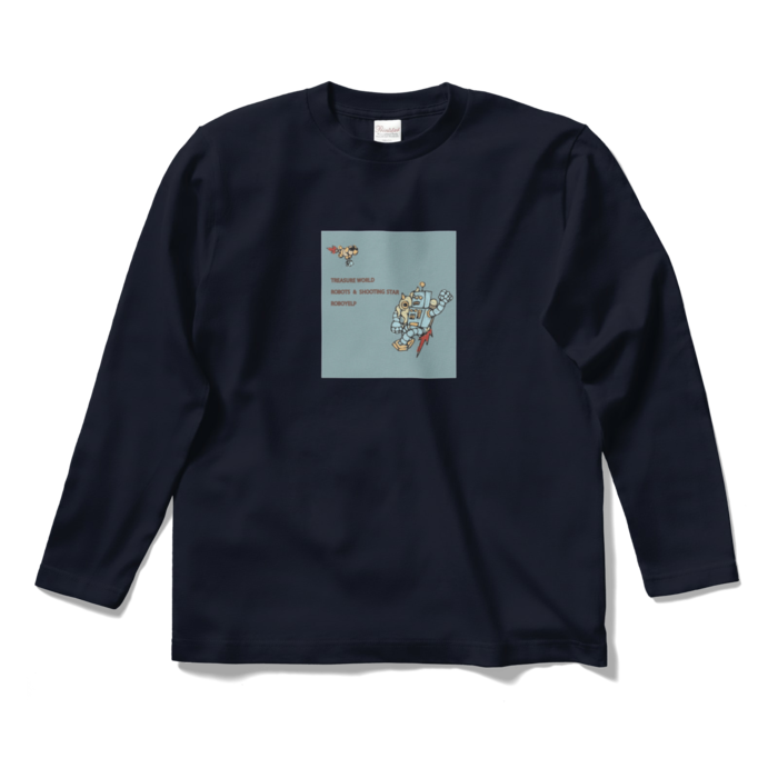 ロングスリーブTシャツ - S - ネイビー