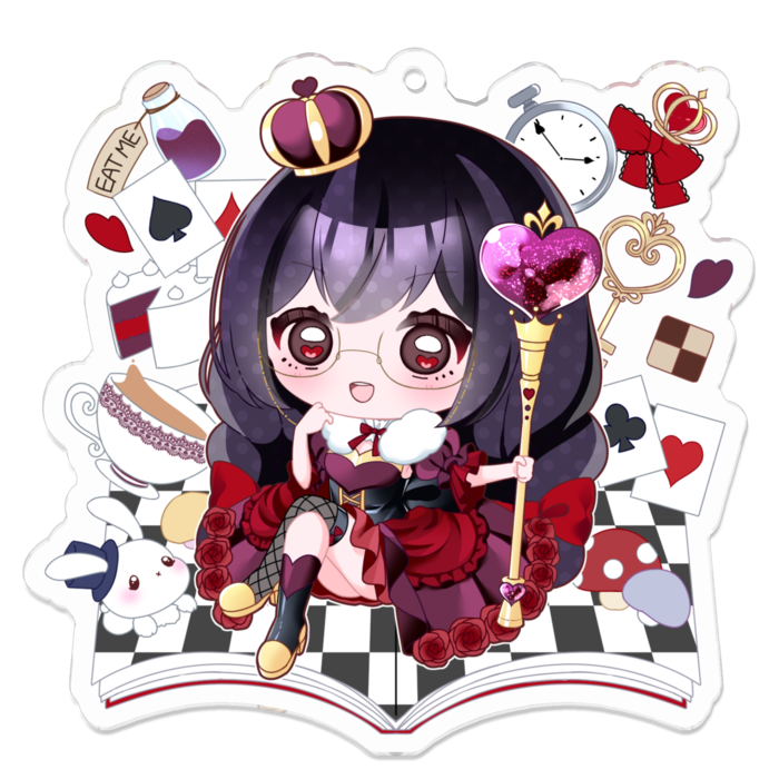 アクリルキーホルダー - 70 x 70 (mm)