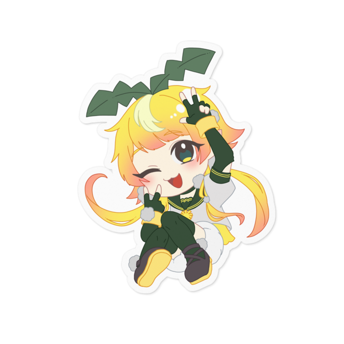 ステッカー - 100 x 100 (mm)