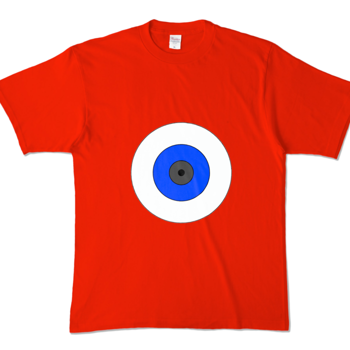 カラーTシャツ - XL - レッド (濃色)