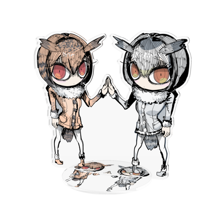 アクリルフィギュア - 160x160mm