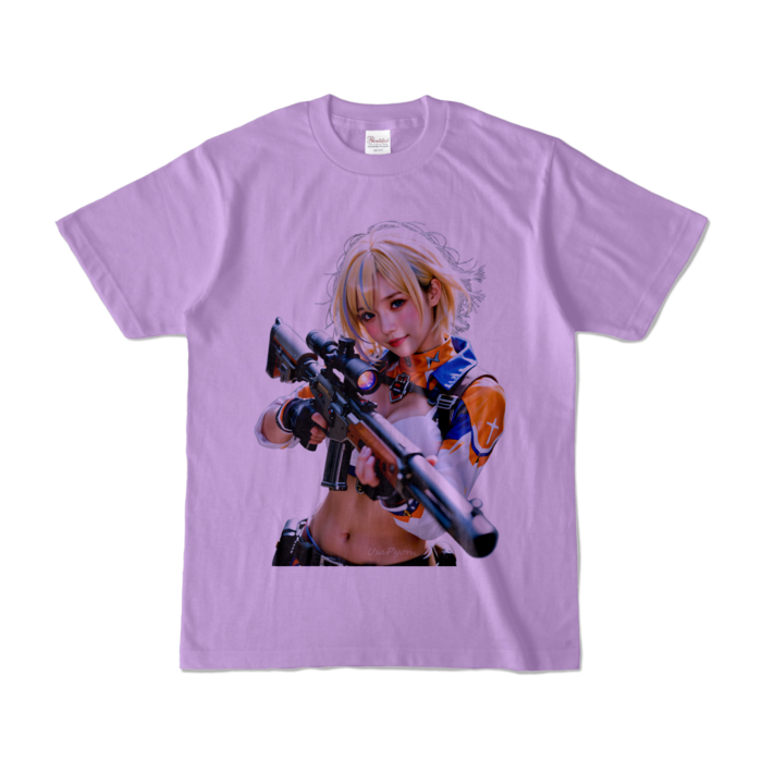 カラーTシャツ - S - ライトパープル （淡色）