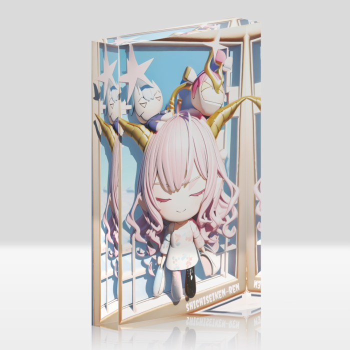 アクリルブロック - 100x148mm