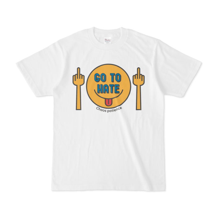 Hate Tシャツ - S - 白