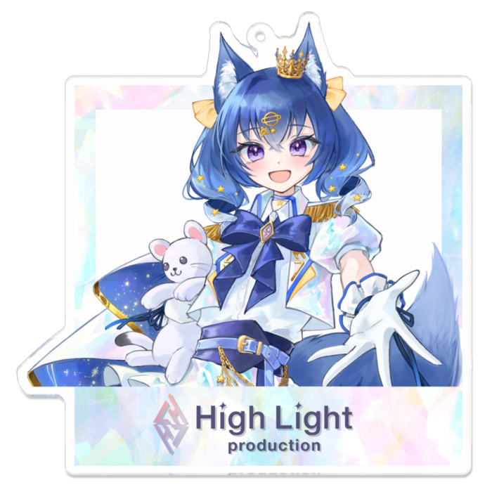 アクリルキーホルダー - 100 x 100 (mm)